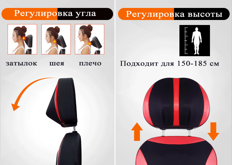 LEK918, специальная распродажа, антистрессовая Массажная подушка для шеи, массажное кресло шиацу для всего тела, сжимает Вибрационный разминающий массажер для спины