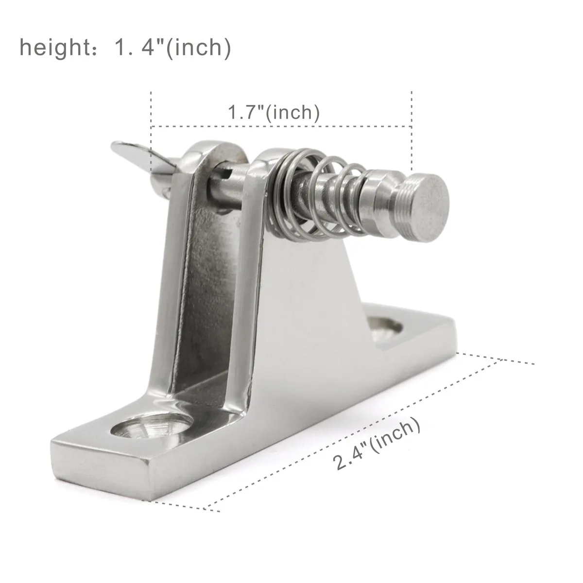 Шарнир для палубы шарнир морской лодки крепления Бимини верхняя часть фитинга