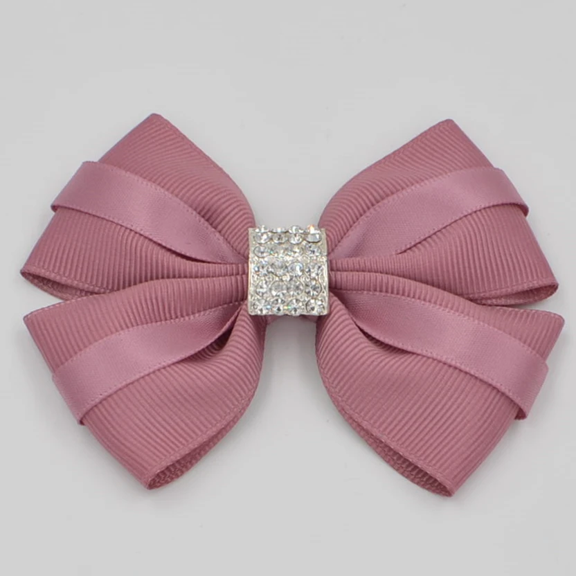 Бутик с бриллиантами для девочек и женщин банты волос зажимом шпильки аксессуары