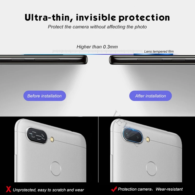 Защитная пленка для задней камеры Xiaomi Mi 9 SE A2 A1 Mi8 Lite Poco F1 6X Mix 3 Max3 стекло