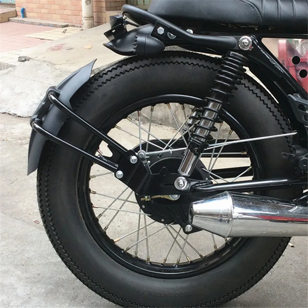 Черный брызговик на заднее колесо мотоцикла для NK150 NK250 Ninja|Накладки и