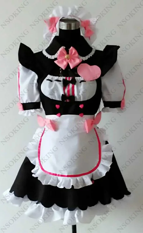 Некопара Косплей шоколад ваниль горничная костюм|maid costume|cosplay maid costumemaid cosplay costume |