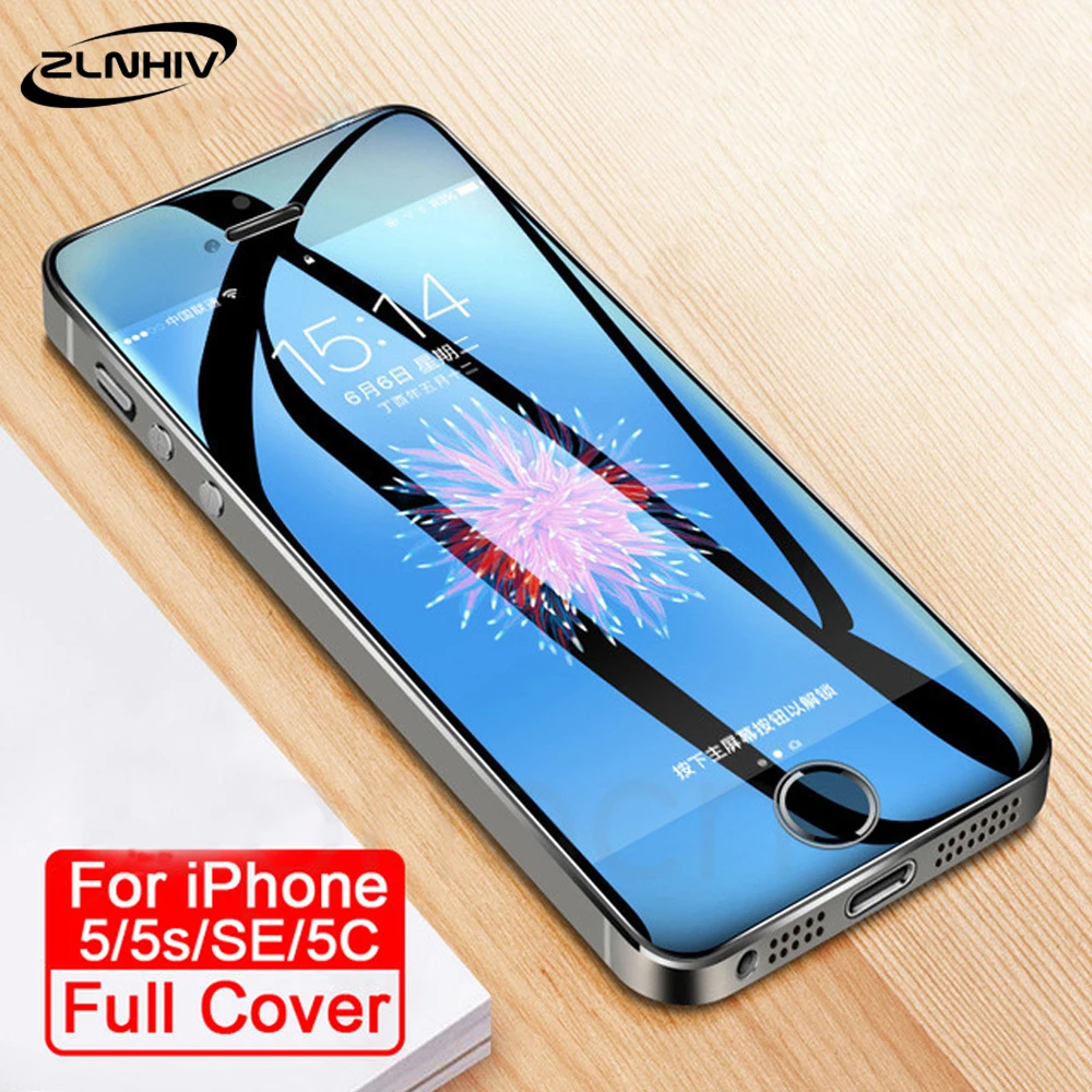 ZLNHIV для iphone 5 5S SE 5C 4 4s пленка из закаленного стекла смартфона с уровнем твердости 9h