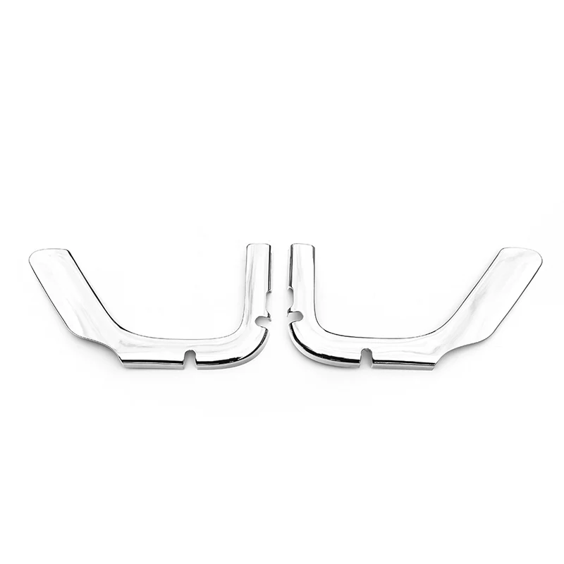 Chrome 2 doors SHINEKA ABS 2/4 двери автомобиля Elantra Accent Tucson Межкомнатная дверь сетка для хранения, автомобильная сетчатая коробка декоративная крышка отделка Подходит для Jeep wrangler JK 2011 - Название цвета: Chrome 2 doors