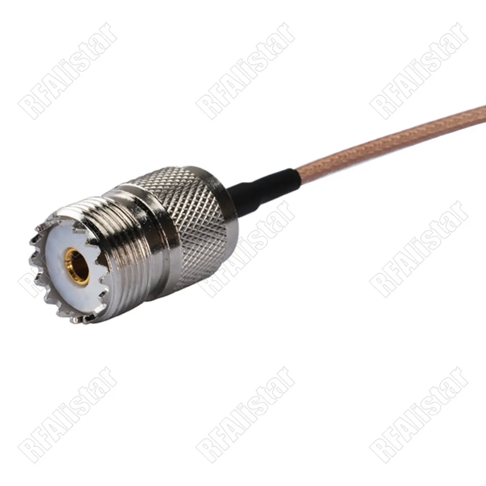 UHF Female SO239 к MCX штекеру RG316 RF адаптер коаксиальный отрезок кабель WIFI антенна Аудио 15