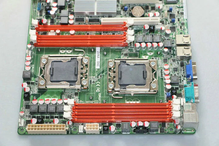 Подходит для asus Z8NA-D6 LGA 1366 Z8NA-D6C X58 ATX Серверная плата настольная материнская плата в продаже