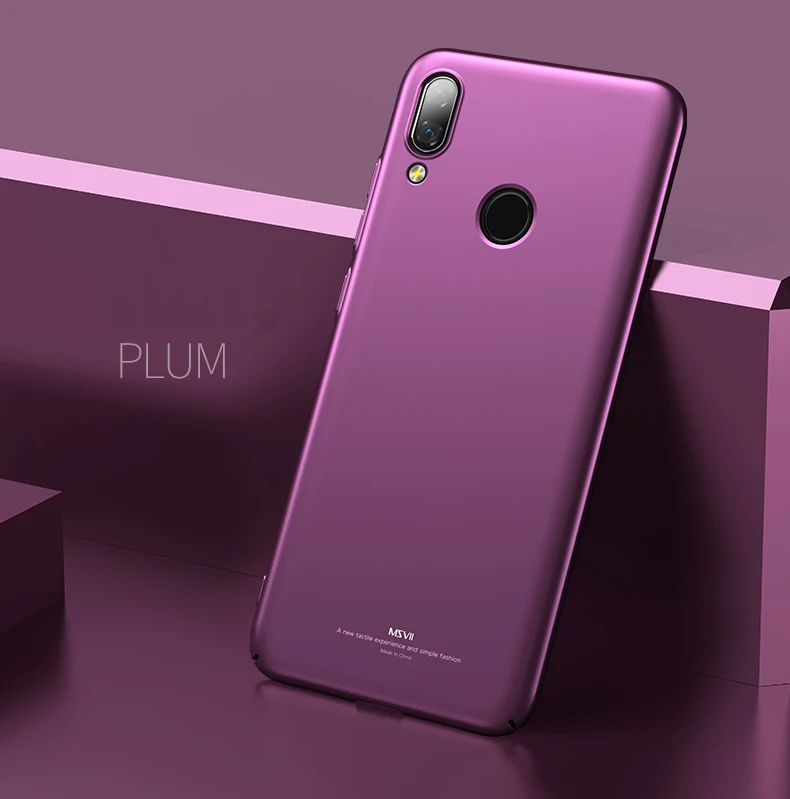 Huawei Nova 3e 3 3i чехол MSVII тонкий матовый чехол для huawei Nova 5 5i Pro Nova 5E жесткая задняя крышка из ПК huawei Nova 4 4e чехол