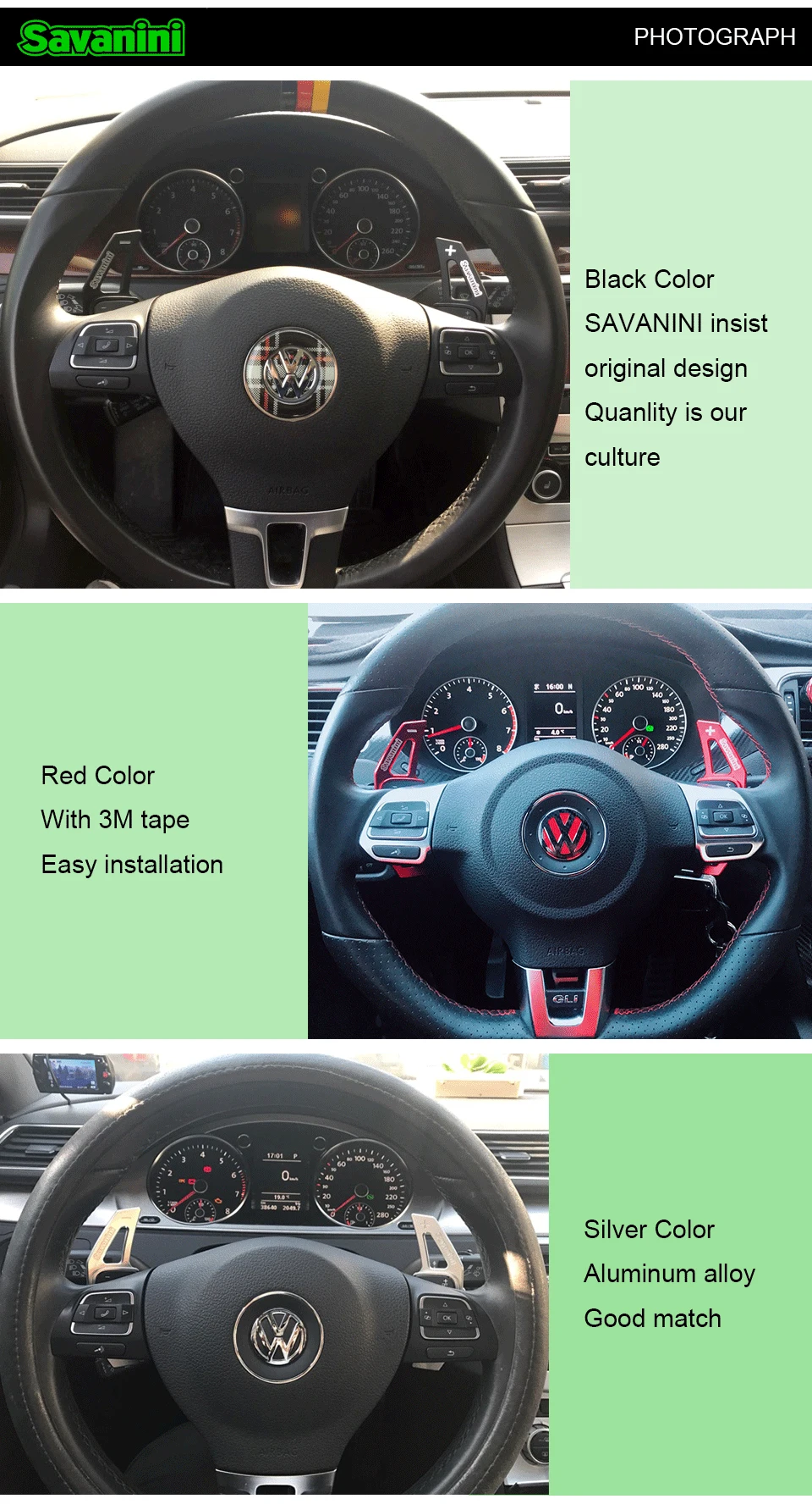 Рулевое колесо сдвиг весло переключения расширенного типа для Vw Golf MK6 GTI CC Tiguan Sagitar Leon Octavia rs Авто Стайлинг