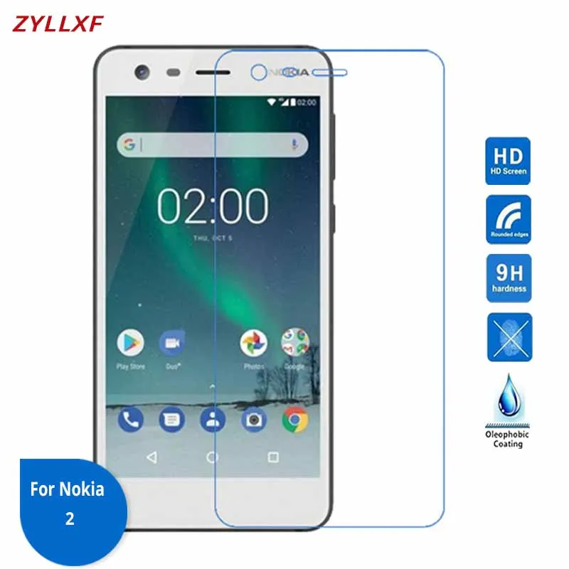 Для Nokia 8 7 6 2 Защитная пленка из закаленного стекла 9H 2.5D Премиум для экрана на TV-1012