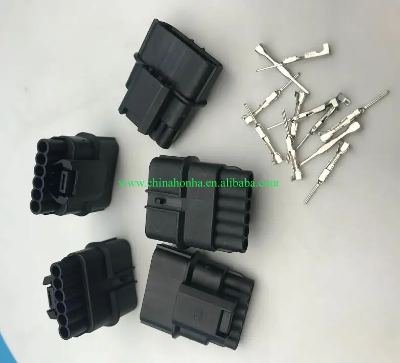 Free shipping 6 Pin Sumitomo 6188-0658 6189-1012 Female Male 1.2mm Automotive Connector Waterproof Plug Auto Oxygen Sensor | Автомобили и