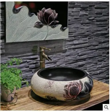 Раковина reative Art для китайской платформы/домашний туалет