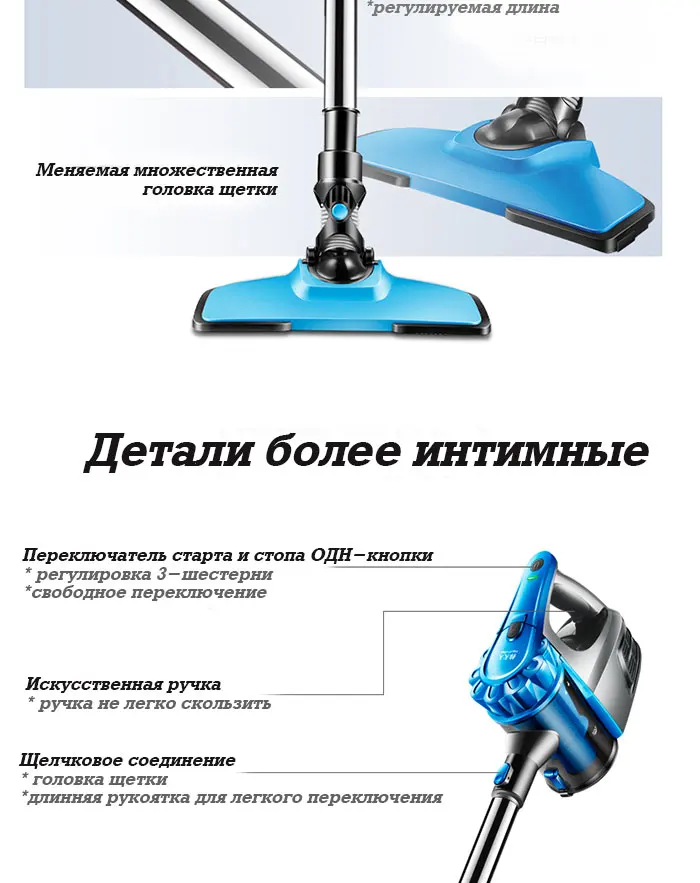 Пылесосы для автомобиля беспроводной пылесос ручной вертикальный/ручной фильтр 8500 Pa Портативный 2 в 1 подарочная Mini USB вентилятор