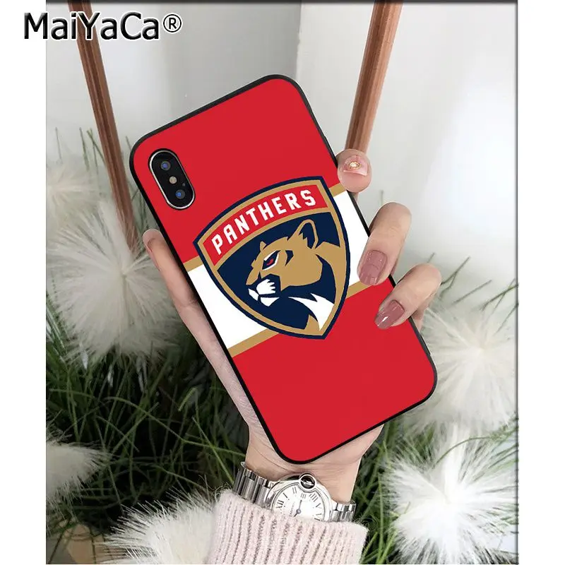 A8 MaiYaCa Florida Panthers ТПУ Мягкий силиконовый чехол для телефона чехол для Apple iPhone 8 7 6 6S Plus X XS MAX 5 5S SE XR Чехол для мобильного телефона s - Color: A8