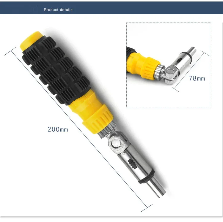 UNeefull 41 ПК храповой комплект мульти функция отверток гаечный ключ с трещоткой