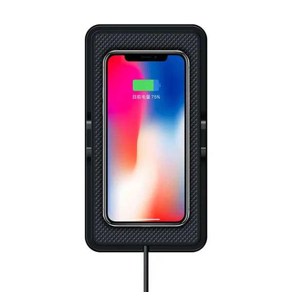 TURATA Qi Беспроводное Автомобильное зарядное устройство для iPhone 8 10 X Plus samsung S6 S7 S8 Edge Stand 5 В/2A зарядная док-станция держатель мобильного телефона - Тип штекера: Универсальный