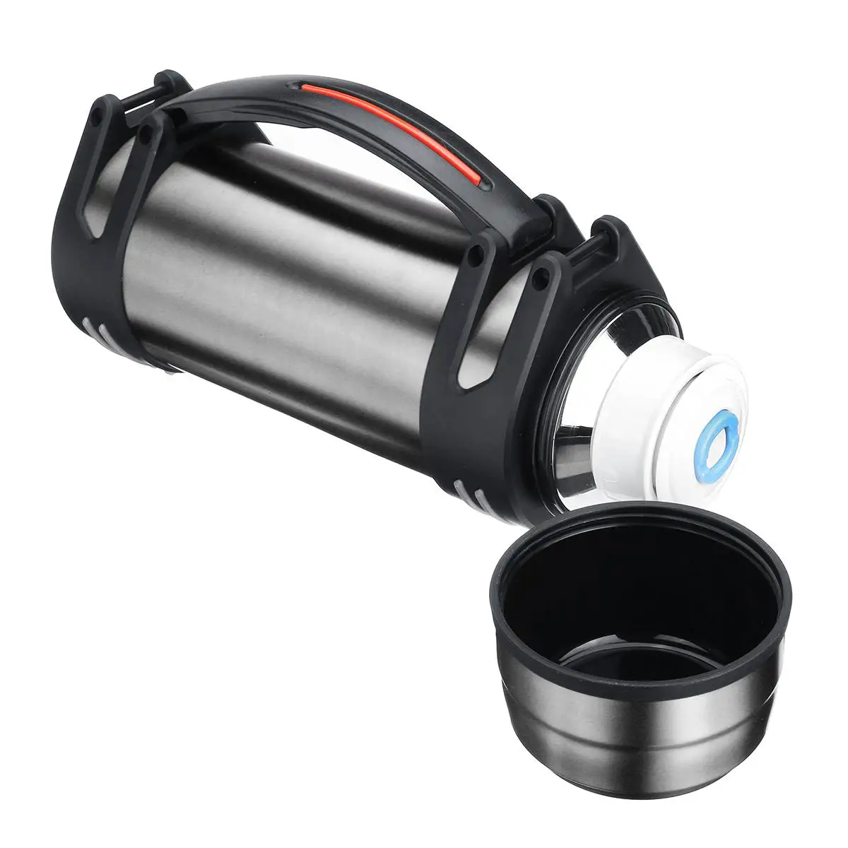 YKPuii 2000ml 3 Colors Stainless Steel thermoses Bottle Cup Ourdoor Sport Travel Mug Insulation Pot Vacuum Flask For Coffee Tea