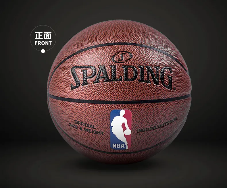 SPALDING цвет дриблер Молодежный Баскетбол общий размер 5 PU материал Крытый открытый баскетбол 74-673Y