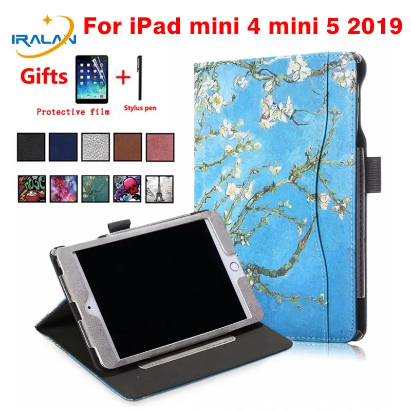 Чехол-книжка из искусственной кожи с подставкой для iPad Mini 5 2019 чехол