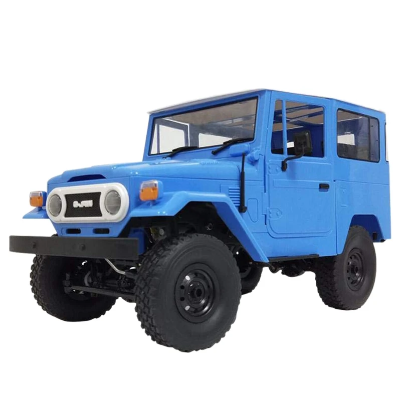 Blue Wpl Rc автомобиль игрушки C34 внедорожный пульт дистанционного управления автомобильный комплект(C-34K пластиковый комплект компонентная версия - Цвет: Blue