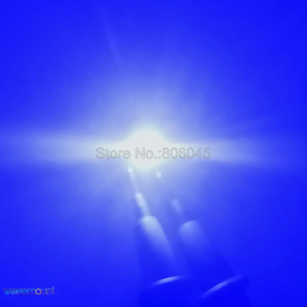 Эмиттер синего светодиодного бисера высокой мощности 10 шт. 3 Вт эмиттер Epi