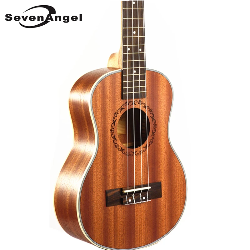 SevenAngel бренд 23 &quotминиатюрная гитара укулеле мини Гавайская из розового дерева