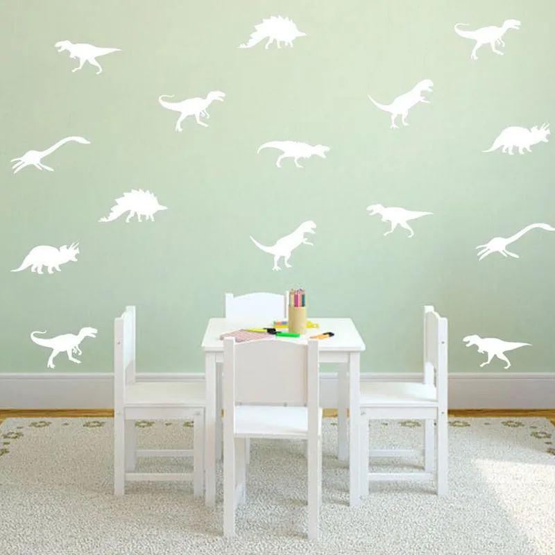 1 комплект наклейки на стену с динозавром для детской комнаты гостиной плакат