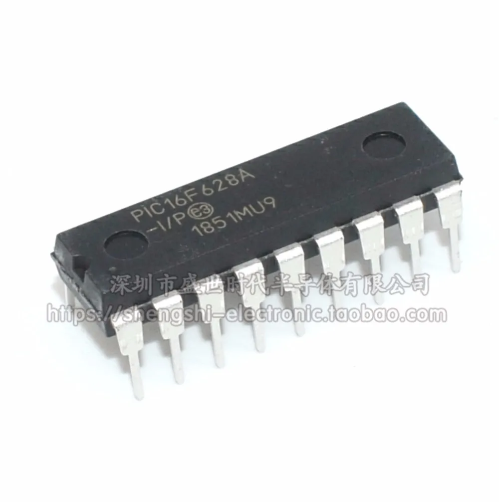 Бесплатная доставка 50 шт./лот PIC16F628A-I/P PIC16F628A PIC16F628 16F628 DIP18 новый запас | Электроника