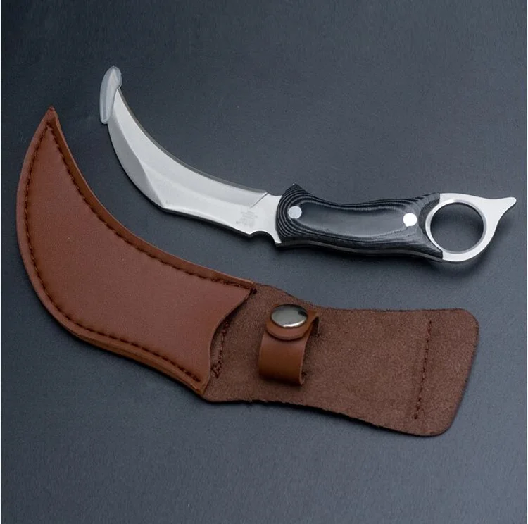 Профессиональный Военный нож Karambit, коготь, нож S, боевой мачете, тактические охотничьи ножи, спасательный нож, фиксированное лезвие, Прямая поставка