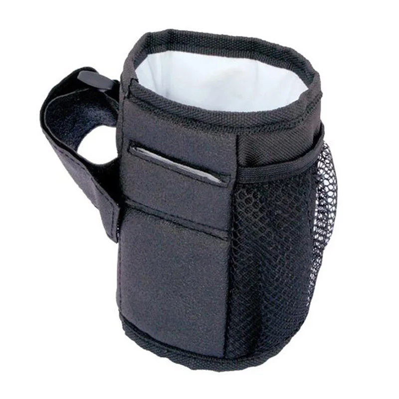 Детские коляски Универсальный чашки Организатор мешок сетки Коляска держатель