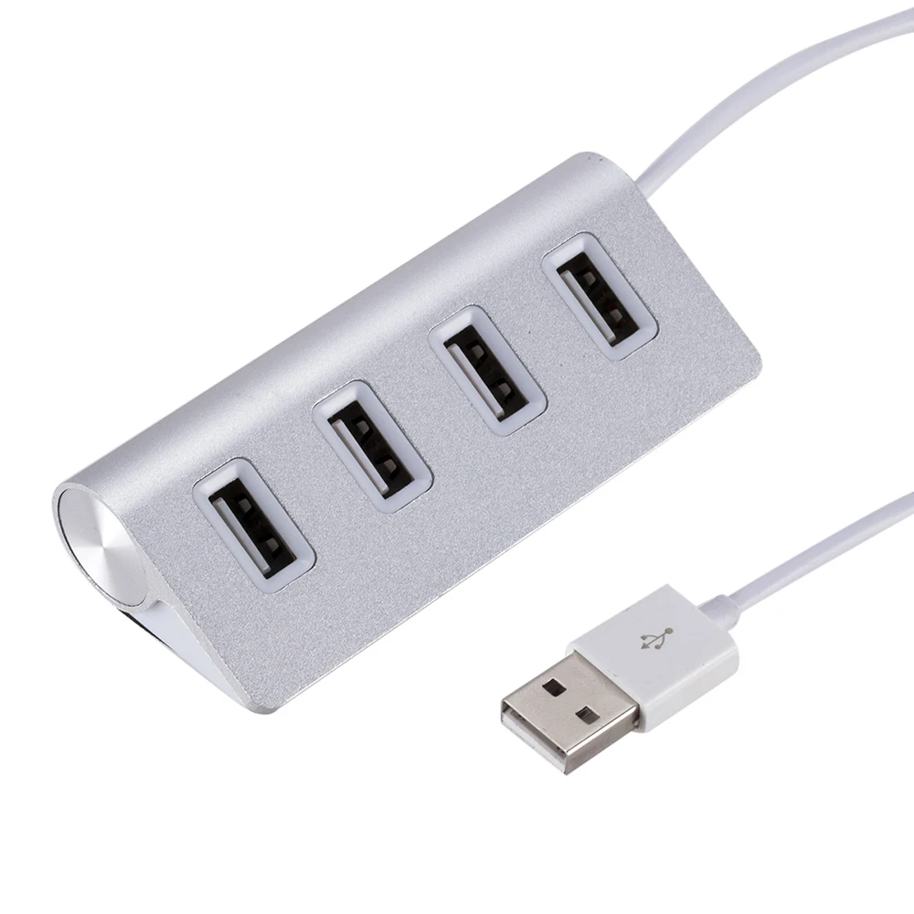 Высокое качество Led высокоскоростной 4 порта Usb 2,0 мульти концентратор переходник разветвитель конвертер ПК ноутбук Wd