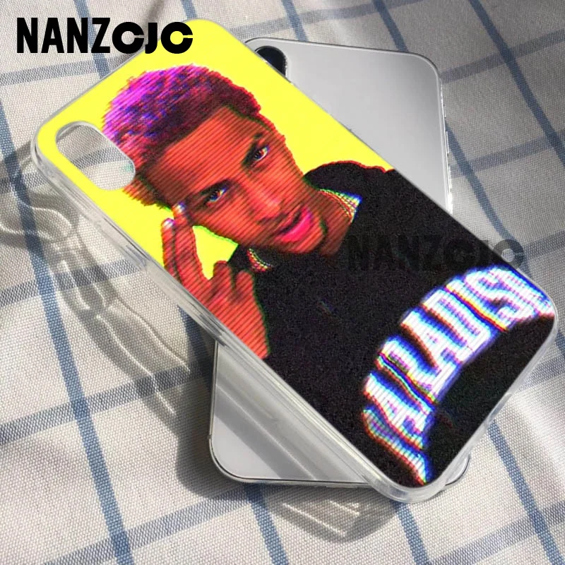 Comethazine Чехол Мягкий ТПУ принципиально Coque для iPhone 5 5S 6s 7 плюс 8 XS MAX XR Резиновая