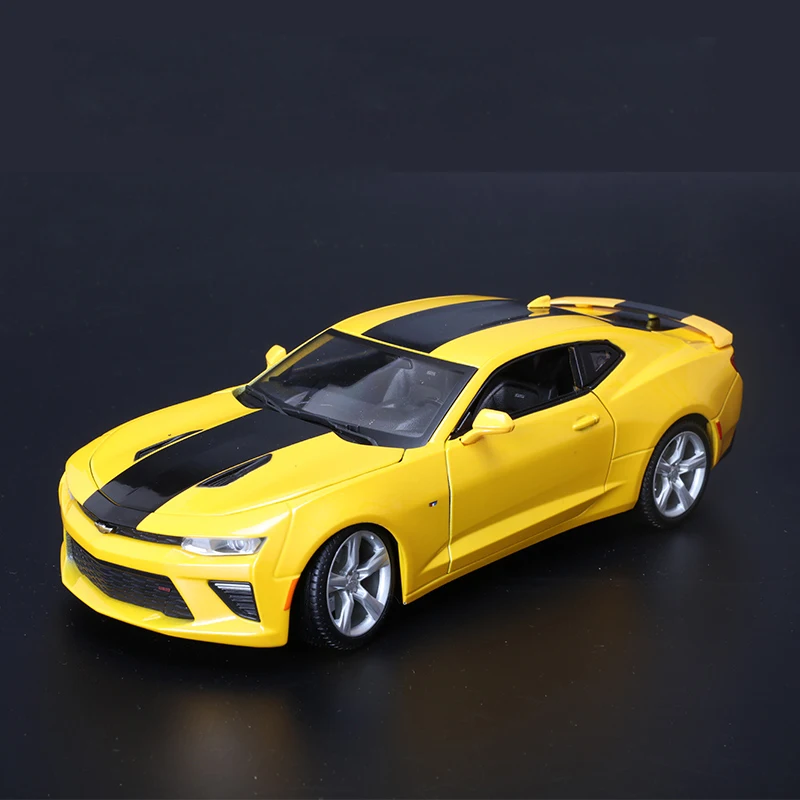 1:18 весы Chevy camaro SS Sports 2016 металлические Литые коллекционные модели автомобилей из