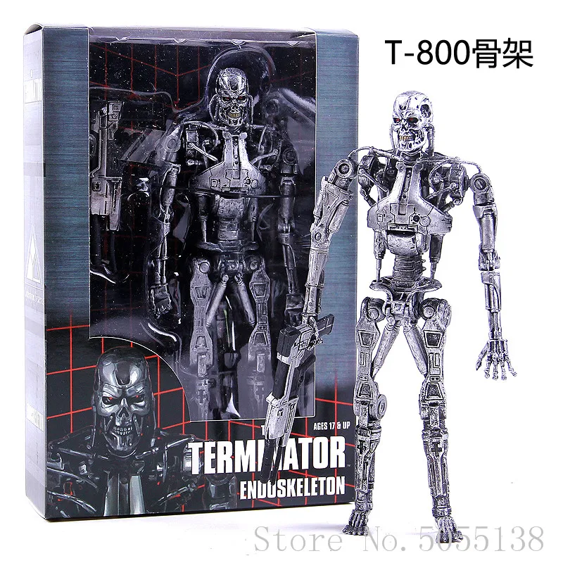 Нека Терминатор 2: суждение день T-800 Арнольд Шварценеггер ПВХ фигурка
