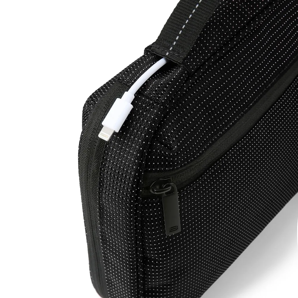 Bagsmart, водонепроницаемые электронные аксессуары, дорожная сумка-Органайзер, мужская дорожная сумка с кабелем для внешнего аккумулятора, SD карта, подходит для iPad Mini