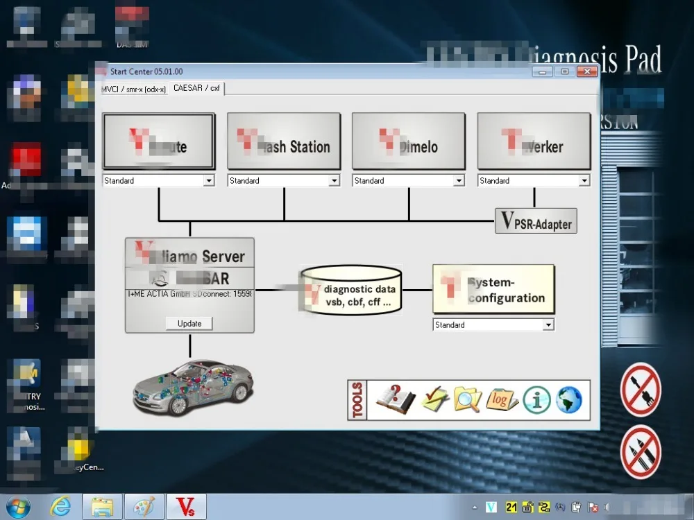 High Quality full software to Mb Star C4/C5 SD Connect with HDD 05/2019V X-entry/DTS/Vediamo MB Diagnostic |