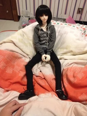1/3, 1/4, обувь для мальчиков и девочек SD AOD DOD BJD MSD Dollfie из искусственной кожи, обувь черного и белого цвета, YG007.1