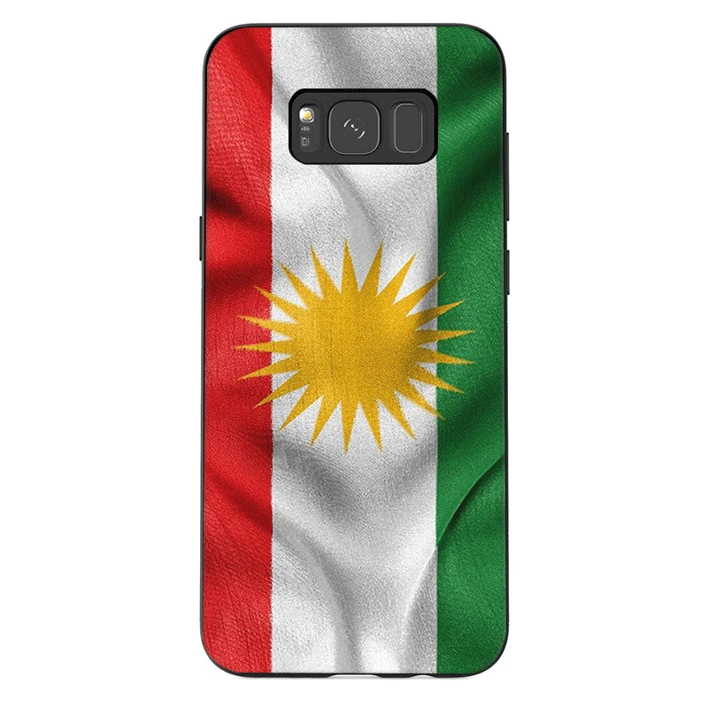 Чехол Desxz для мобильного телефона с флагом Курдистана Samsung A01EU US S10 S20 Plus Ultra S6 S7 Edge S8