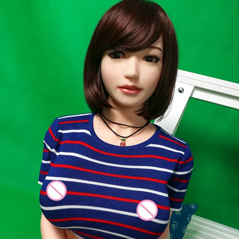 158cm Real Ukraine sex Doll Top Quality Metal Skeleton Full Silicone Sex Toy For Men Anal Love with Oral Vagina Black dress | Красота и