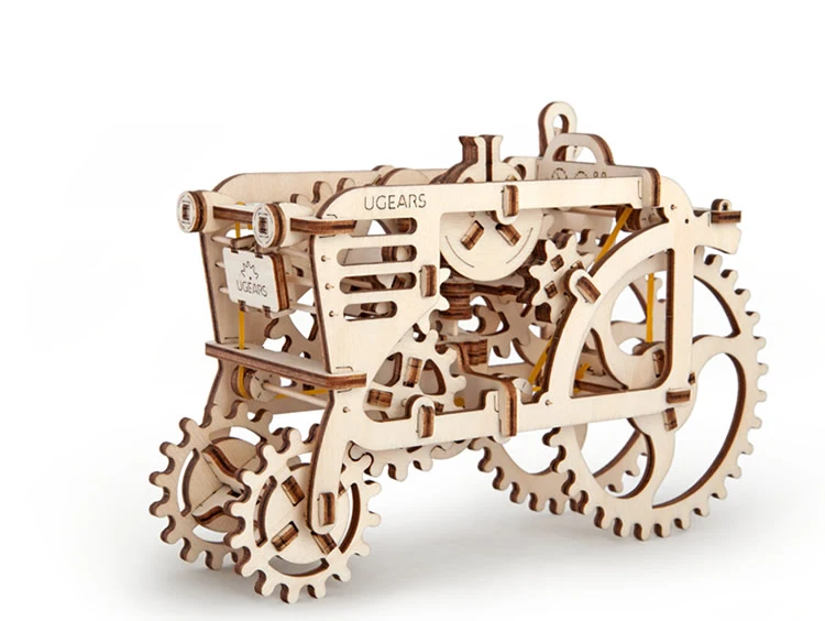 Ukraine UGEARS деревянная Механическая Трансмиссия модель взрослая собранная игрушка на день рождения Мужская детская Подарочная игрушка