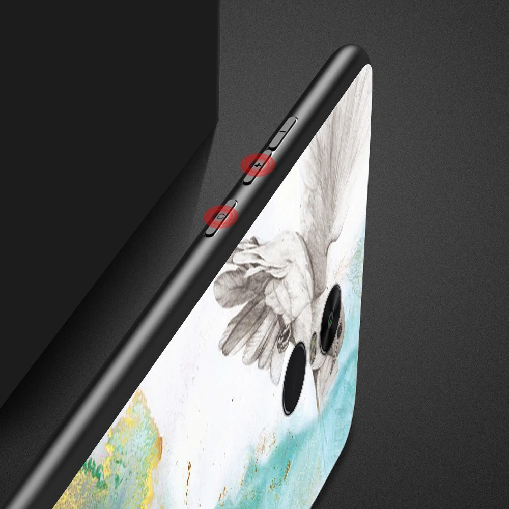xiaomi Redmi Note 4X Чехол на Note4 5.5 дюймов Роскошная мраморная кожа Закаленное стекло для 4