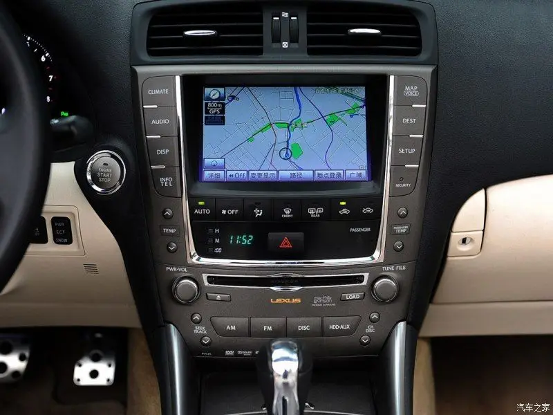 Для Lexus IS250 IS300 IS350 навигации ЖК дисплей сенсорная панель 06 09 LTA070B511F|Мониторы для