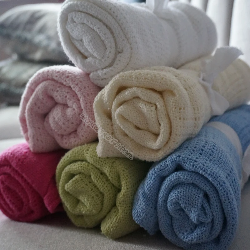 Высокое качество хлопковые одеяла с рисунком милые детские для новорожденных