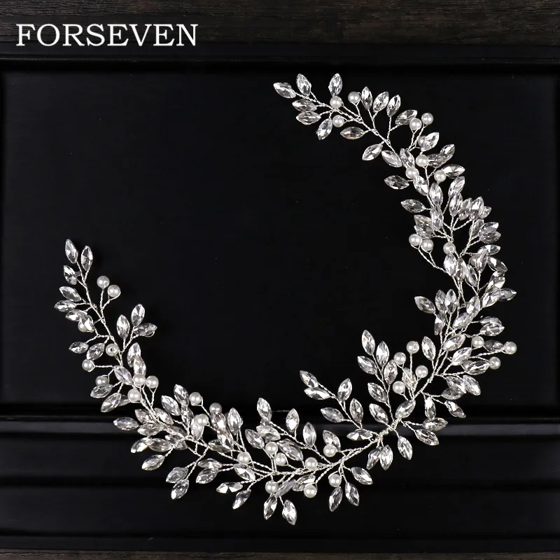 Хрустальные повязки на голову Со стразы модные украшения для женщин аксессуары
