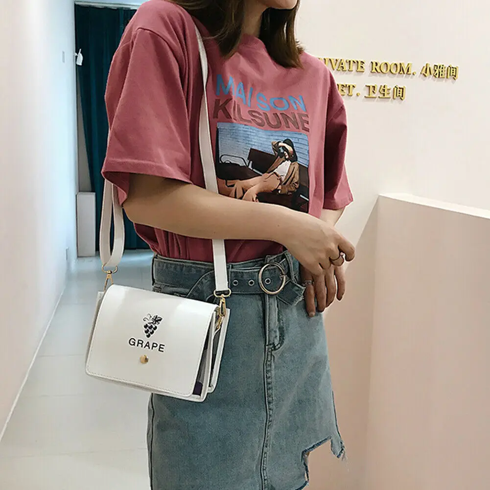 2019 новейшие модные сумки больше случаев Женская Прозрачная ПВХ-пленка сумка