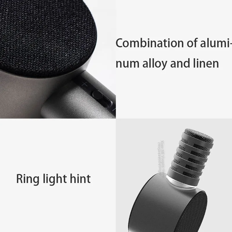 Xiaomi Mijia Xiaohou аудио беспроводной микрофон караоке уникальный акустический дизайн Многофункциональное использование микрофона спикер интеграция