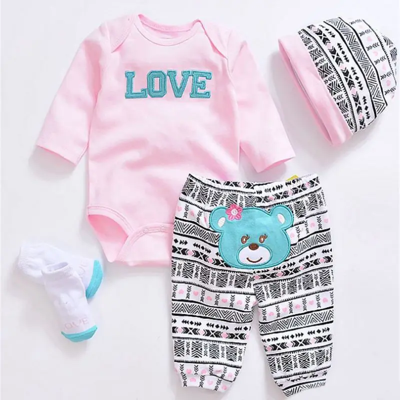 7HH901494-9 Reborn Baby Doll Одежда для смены одежды для NPK Reborn Baby Doll 22 дюймов Реалистичная кукла для новорожденных - Цвет: 7HH901494-9