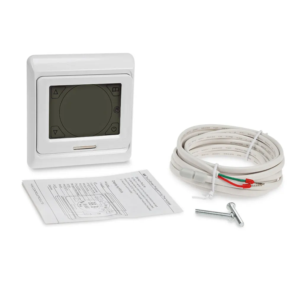Heating Thermostat -5 - 50Deg.C Touch-Screen Digital Weekly Indoor Manual Or Programming Mode Verwarming System Thermoregulator |