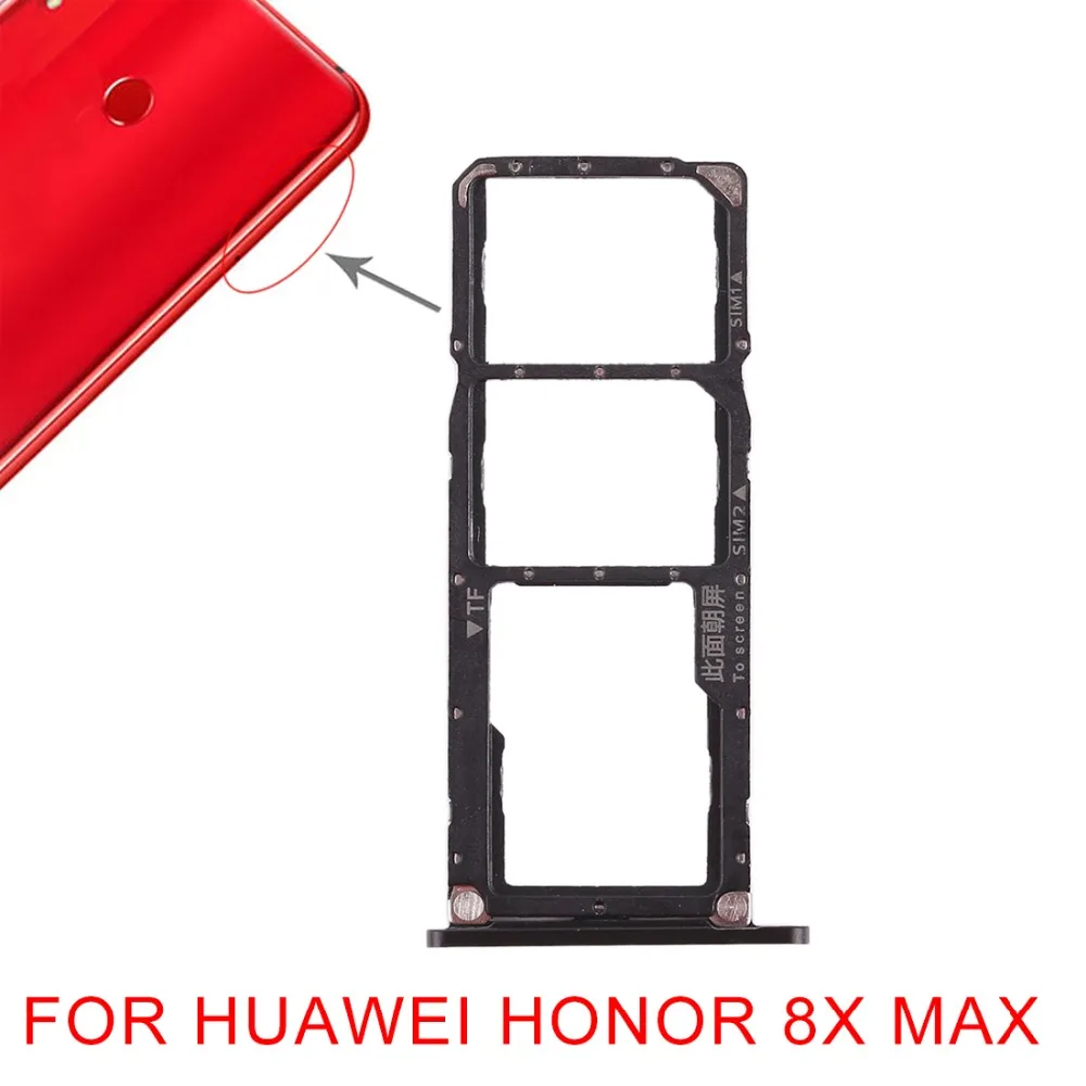 3 цвета для huawei 2 x sim-карты лоток/лоток для карт памяти Micro SD для huawei Honor 8X Max/Enjoy 9/mate 20 Запасные части для ремонта