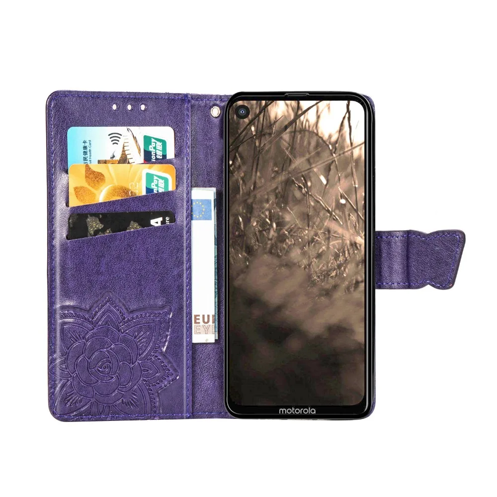 Для Coque Motorola Moto One Vision Чехол кошелек Флип PU кожаный чехол силиконовый чехол для телефона Motorola Moto P40 6," xt70case