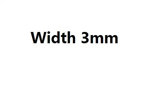 Width 3mm 4 мм 6 мм 8 мм pulseira masculina 316L нержавеющая сталь браслет S. Сталь звено цепочка браслет на запястье для мужчин ювелирные изделия подарок 18 см 20 см - Окраска металла: Width 3mm
